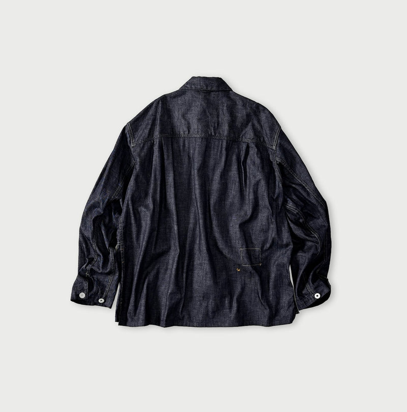 45R 45 Petit Denim Bush Shirt