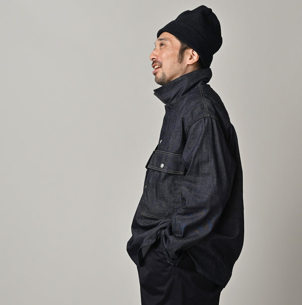 45R 45 Petit Denim Bush Shirt