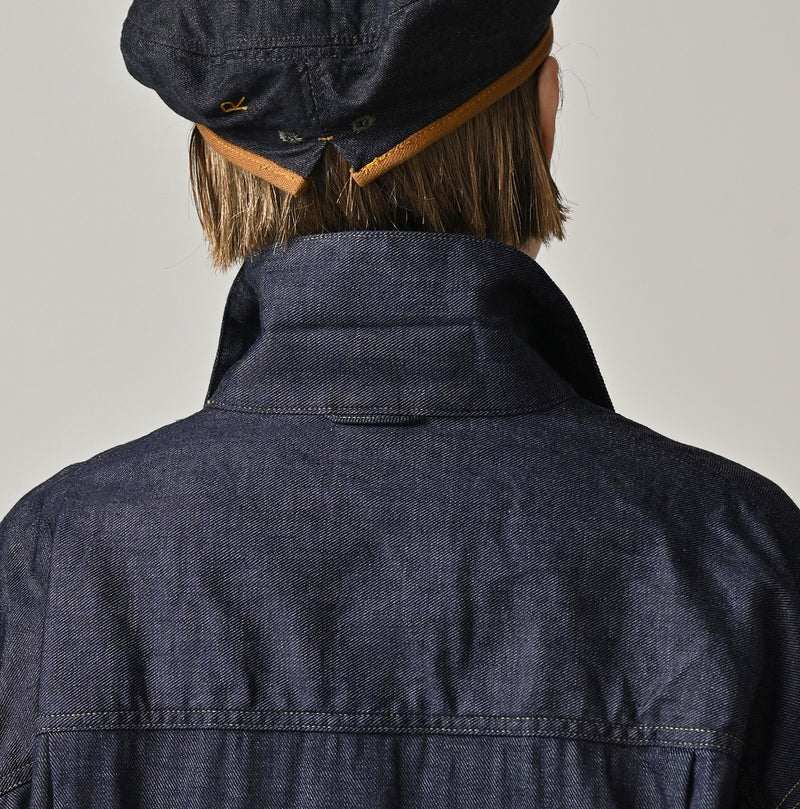 45R 45 Petit Denim Bush Shirt