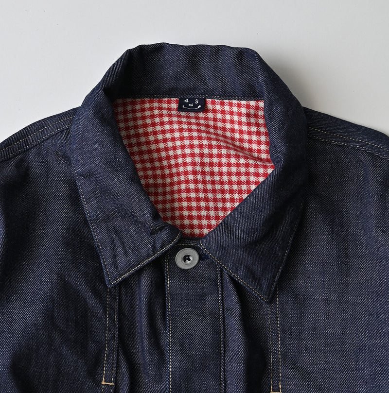 45R 45 Petit Denim Bush Shirt - Image 15