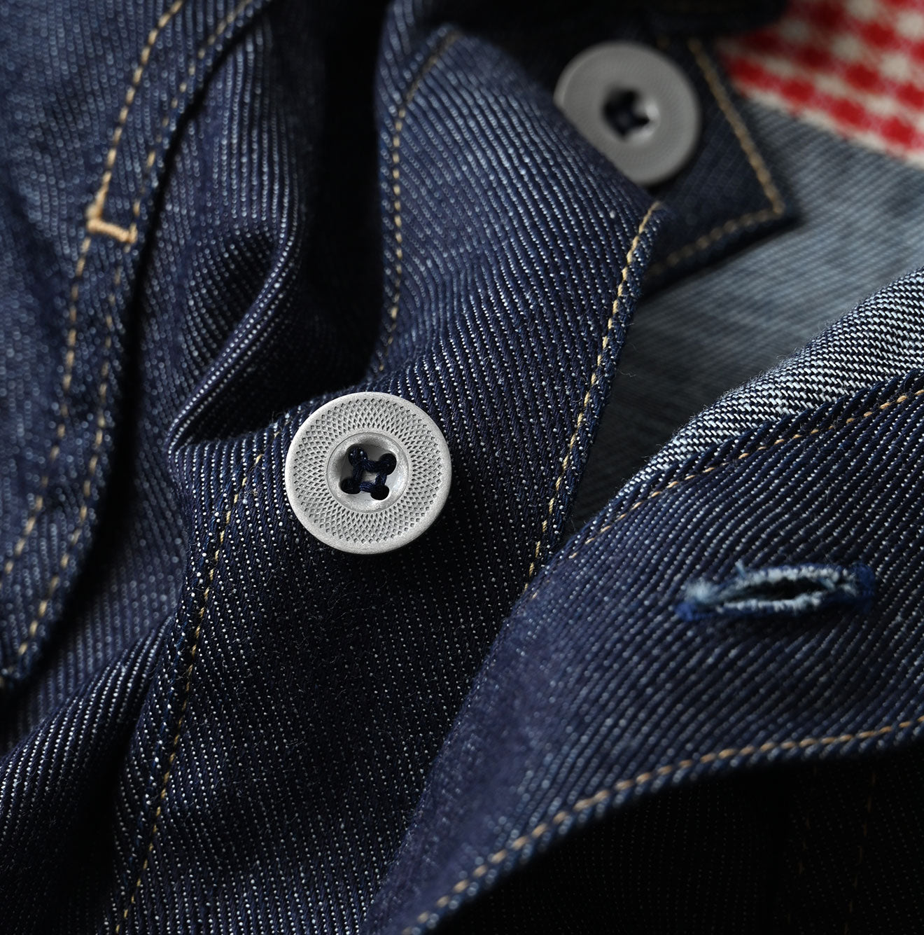45R 45 Petit Denim Bush Shirt - Image 17