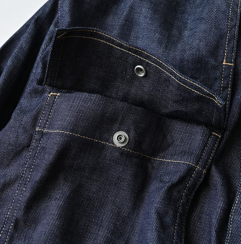 45R 45 Petit Denim Bush Shirt