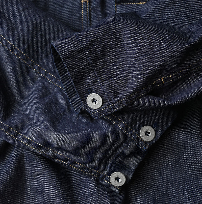 45R 45 Petit Denim Bush Shirt - Image 21