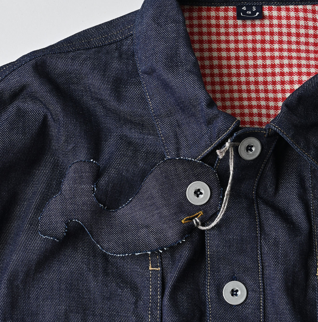 45R 45 Petit Denim Bush Shirt