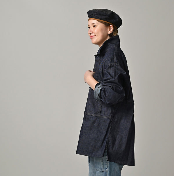 45R 45 Petit Denim Bush Shirt