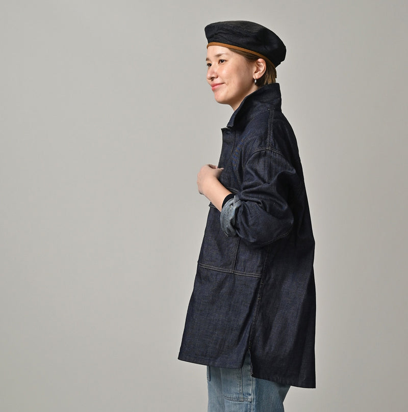 45R 45 Petit Denim Bush Shirt - Image 5