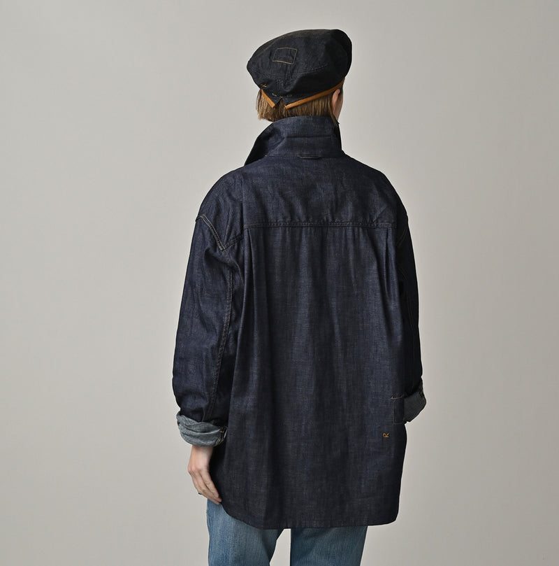 45R 45 Petit Denim Bush Shirt