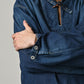45R 45 Petit Denim Duffer Shirt Distressed