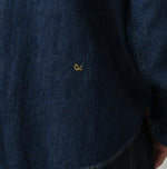 45R 45 Petit Denim Duffer Shirt Distressed