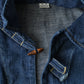 45R 45 Petit Denim Duffer Shirt Distressed