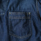 45R 45 Petit Denim Duffer Shirt Distressed