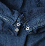 45R 45 Petit Denim Duffer Shirt Distressed