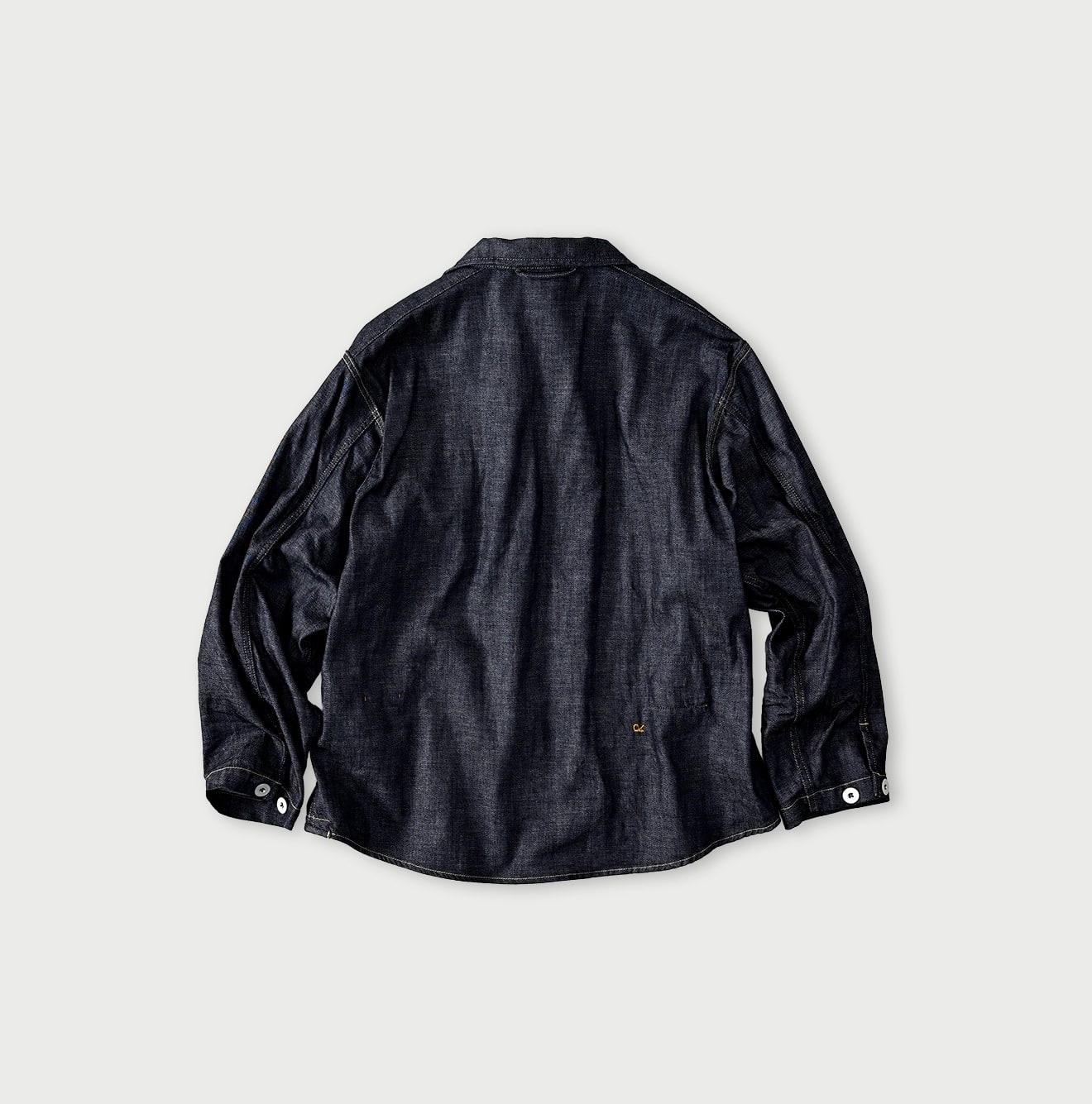 45R 45 Petit Denim Duffer Shirt