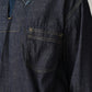 45R 45 Petit Denim Duffer Shirt