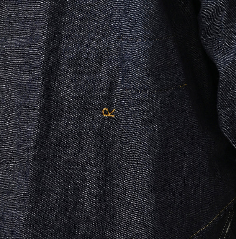 45R 45 Petit Denim Duffer Shirt
