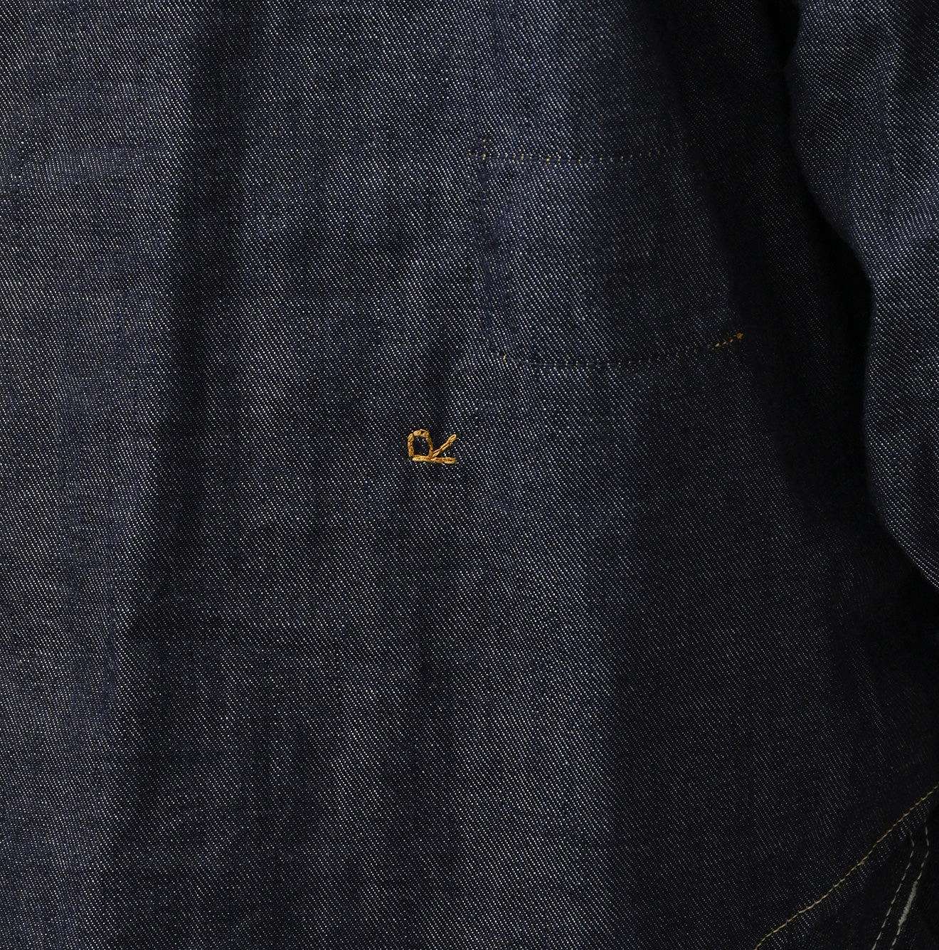 45R 45 Petit Denim Duffer Shirt