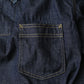 45R 45 Petit Denim Duffer Shirt