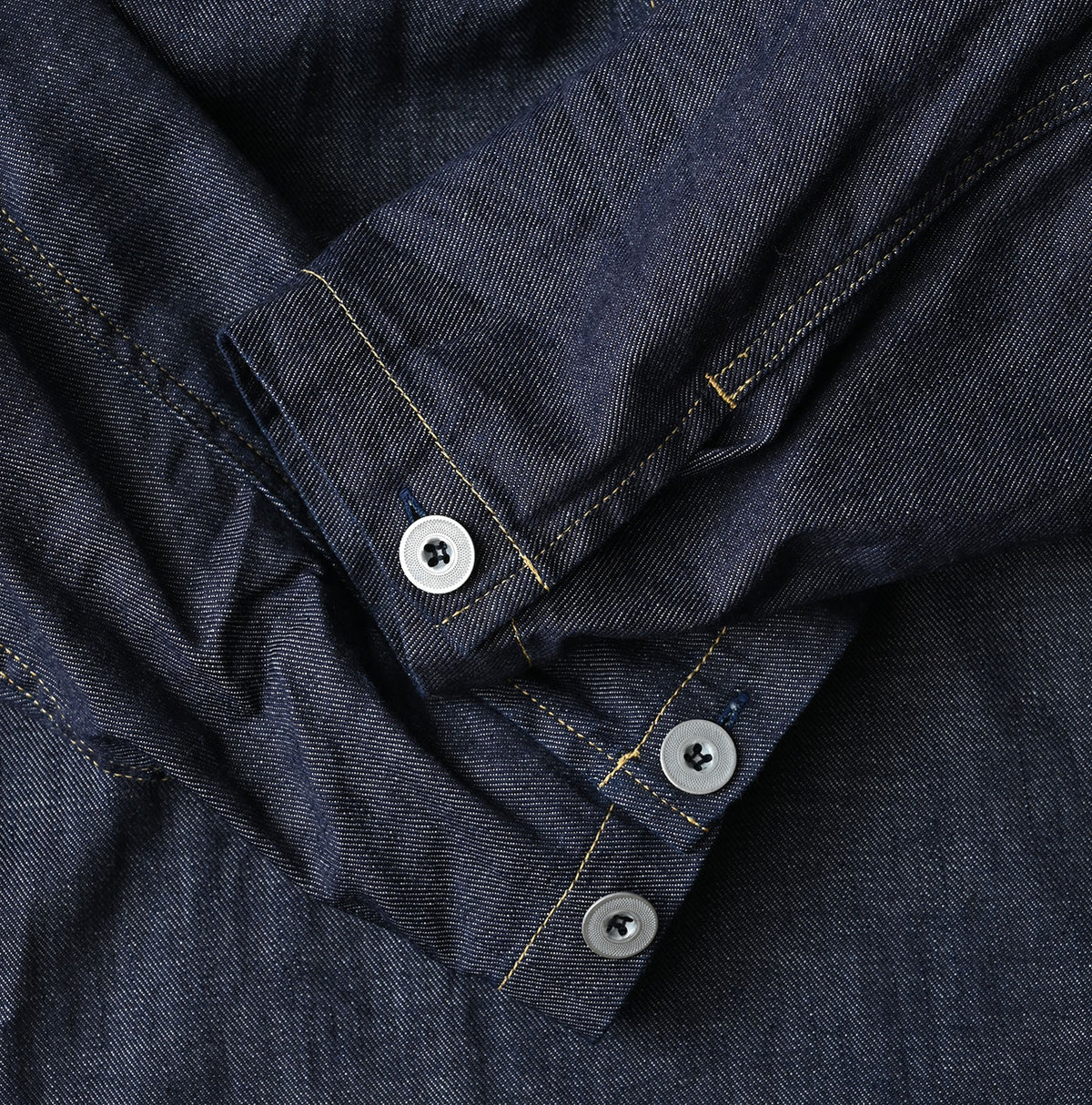 45R 45 Petit Denim Duffer Shirt