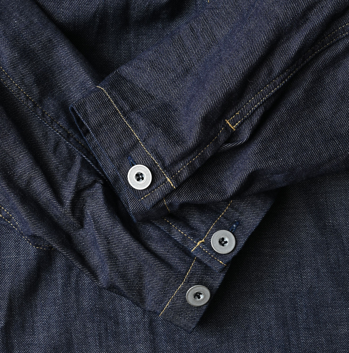 45R 45 Petit Denim Duffer Shirt