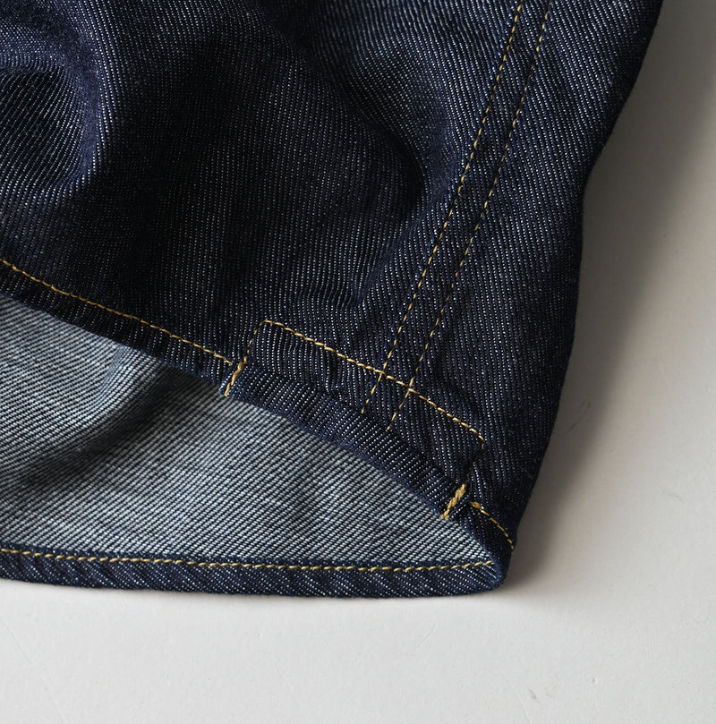 45R 45 Petit Denim Duffer Shirt