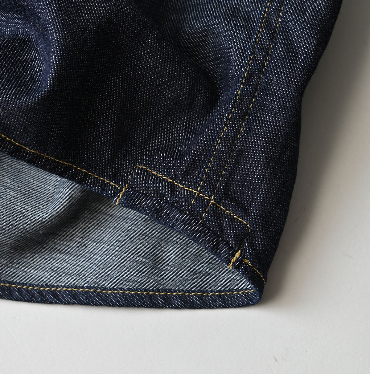 45R 45 Petit Denim Duffer Shirt