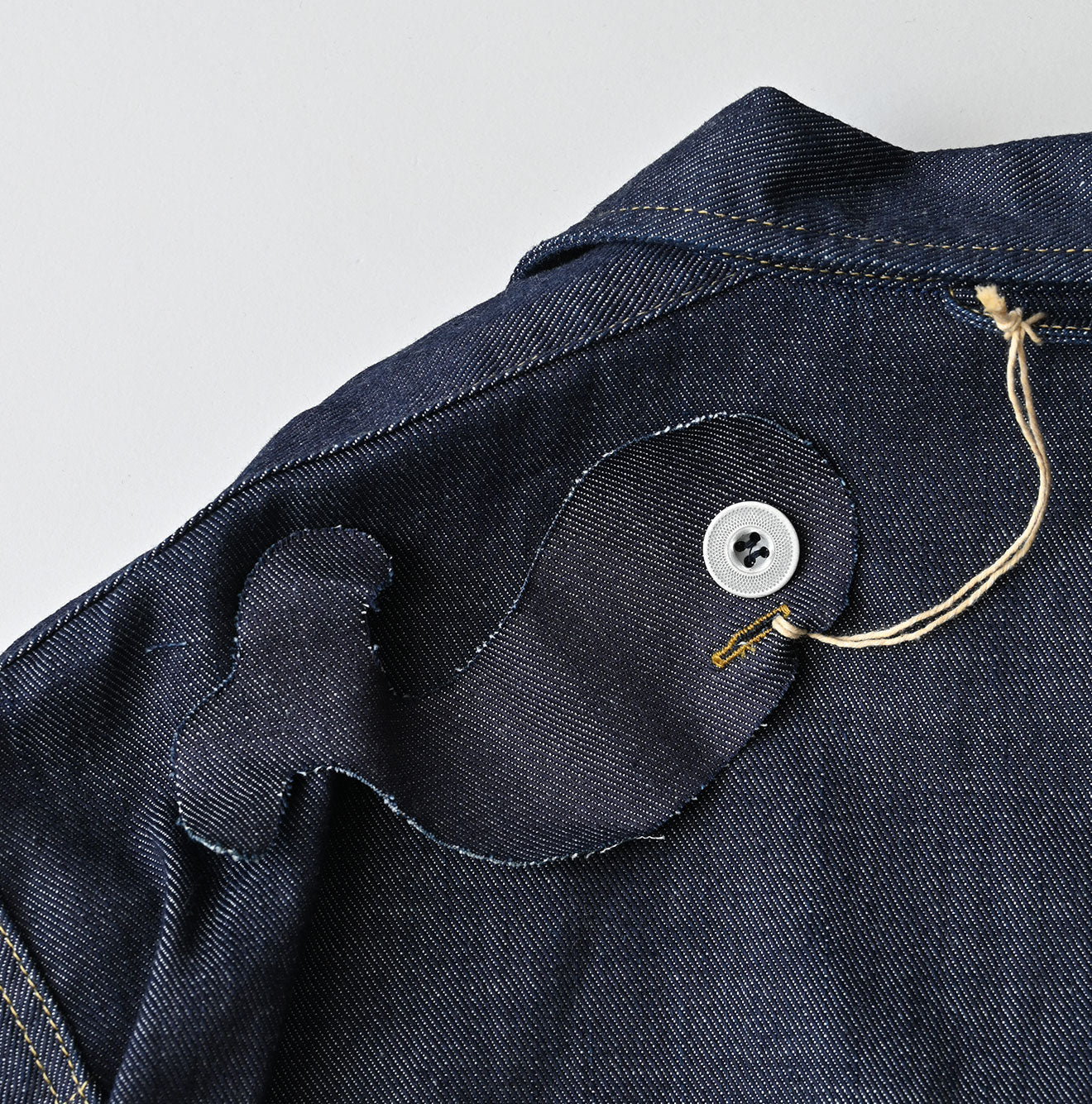 45R 45 Petit Denim Duffer Shirt