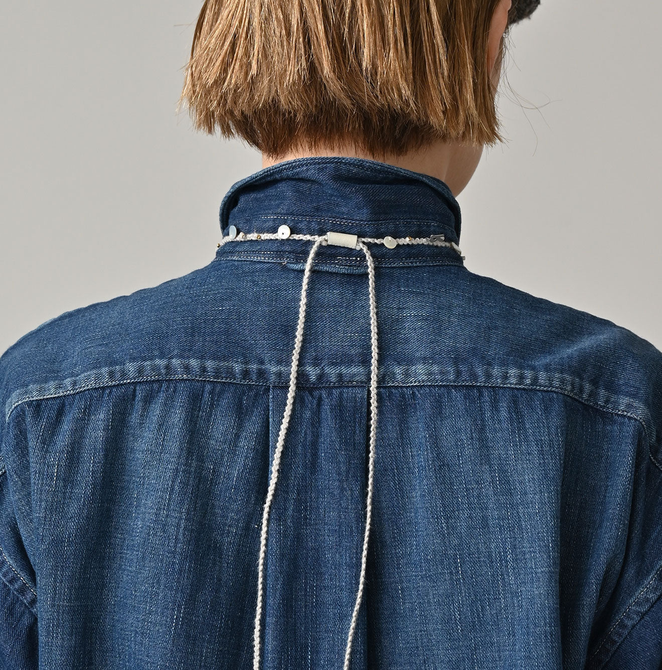 45R 45 Petit Denim Coupe Shirt Distressed