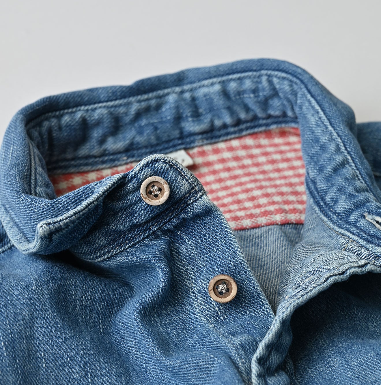 45R 45 Petit Denim Coupe Shirt Distressed