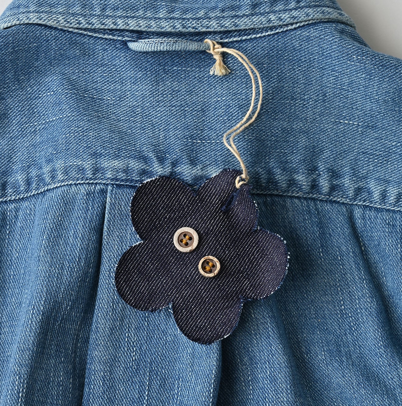 45R 45 Petit Denim Coupe Shirt Distressed