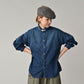 45R 45 Petit Denim Coupe Shirt Distressed