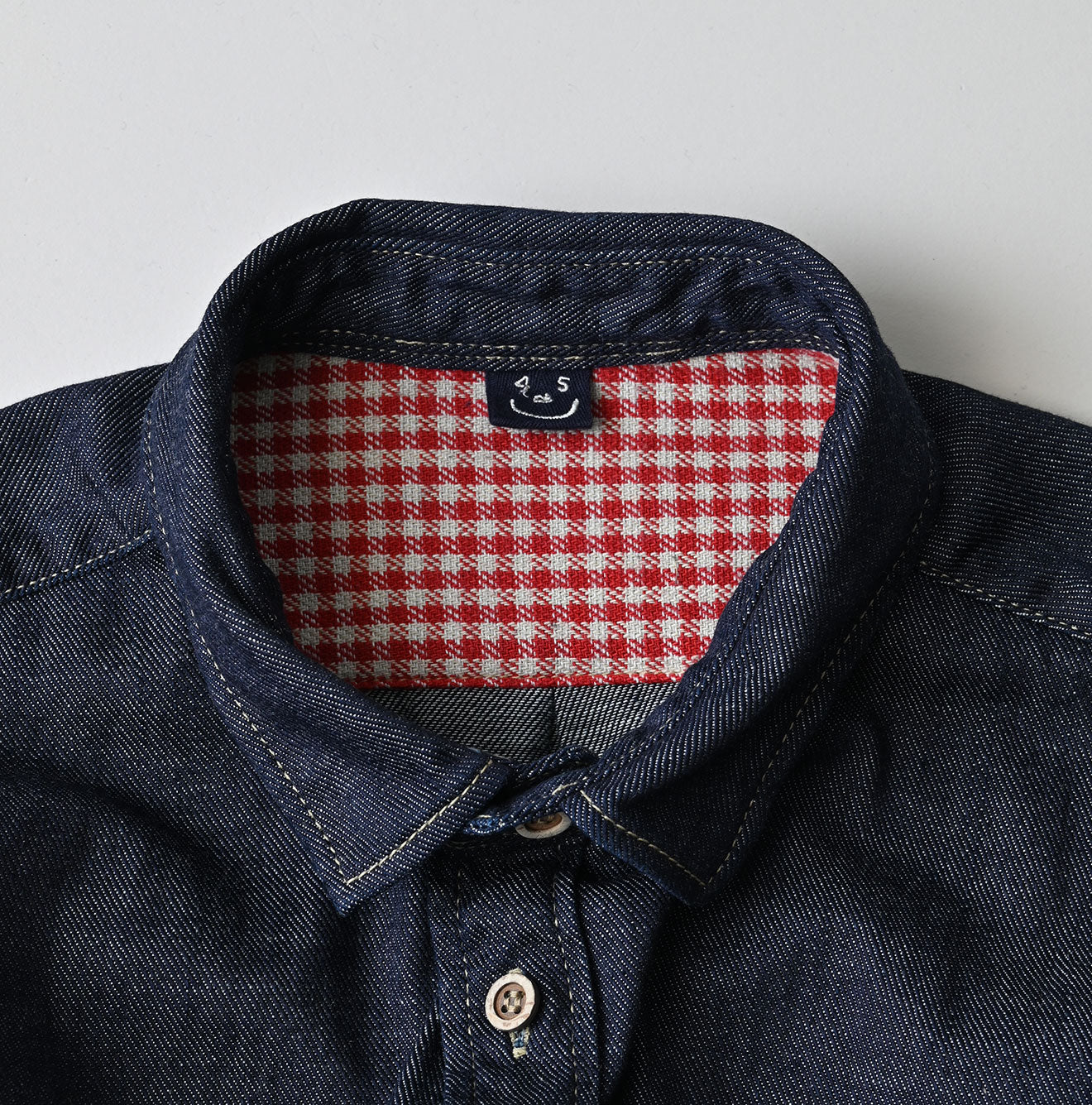 45R 45 Petit Denim Coupe Shirt