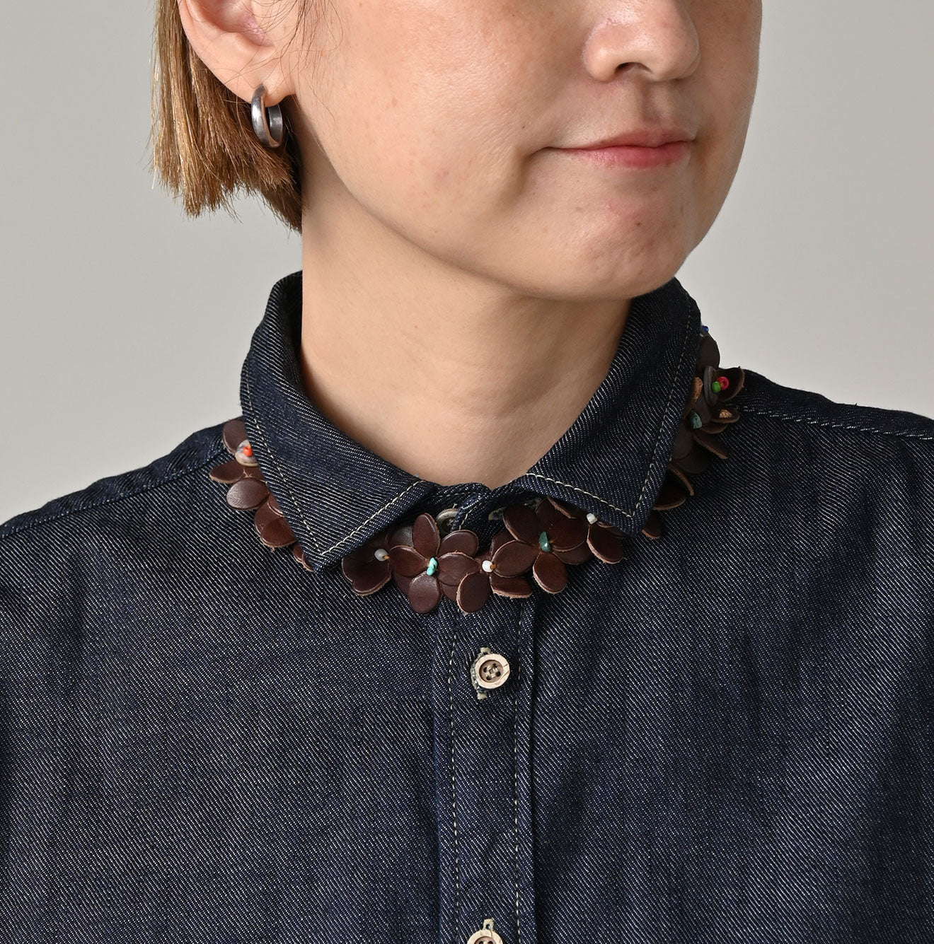 45R 45 Petit Denim Coupe Shirt