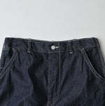 45R Mugihiko Denim Painter Skirt Nou