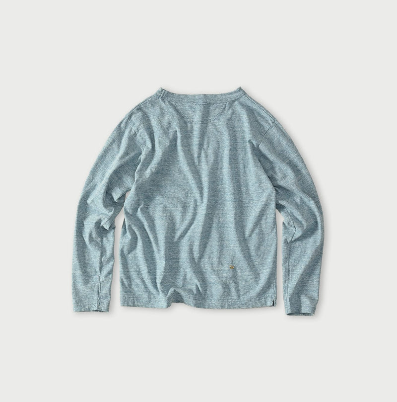 45R 45 Star 908 Long Sleeve T-shirt (Top-dyed)