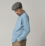 45R 45 Star 908 Long Sleeve T-shirt (Top-dyed)