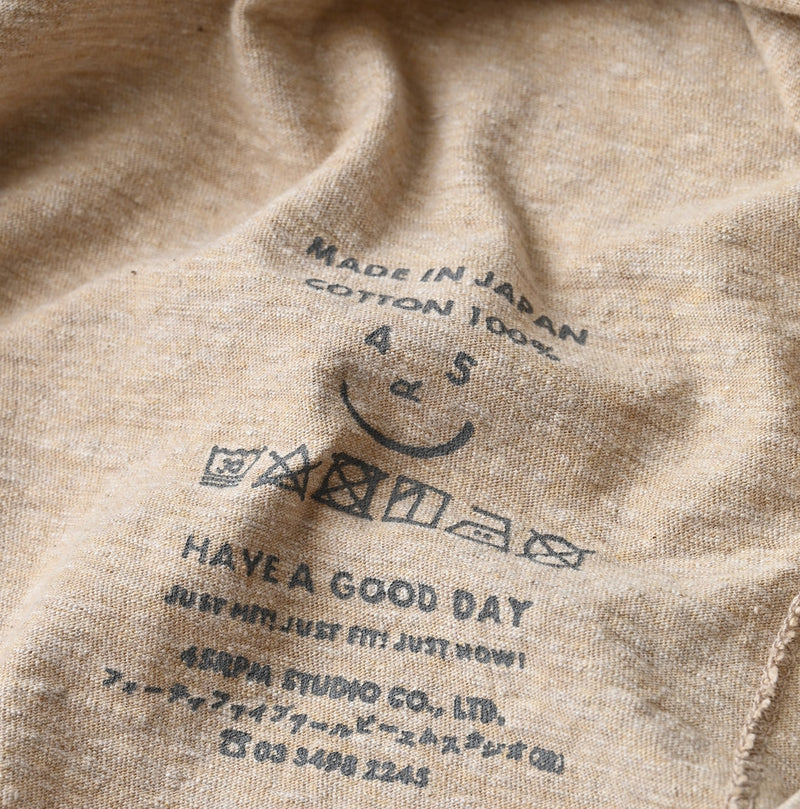 45R 45 Star 908 Long Sleeve T-shirt (Top-dyed) - Image 18