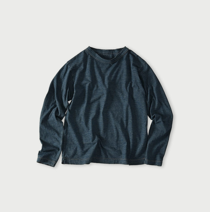 45R Indigo 45 Star 908 Long Sleeve T-shirt - Image 1