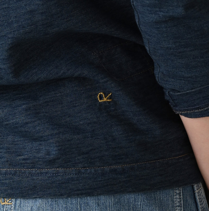 45R Indigo 45 Star 908 Long Sleeve T-shirt