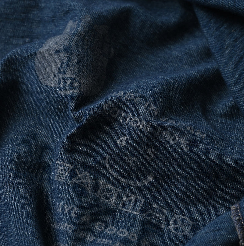 45R Indigo 45 Star 908 Long Sleeve T-shirt