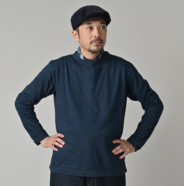 45R Indigo 45 Star 908 Long Sleeve T-shirt