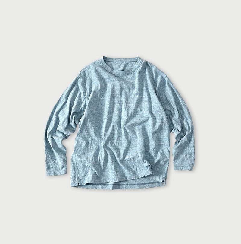 45R Ocean 908 Long Sleeve T-shirt (Top-dyed yarn) - Image 2