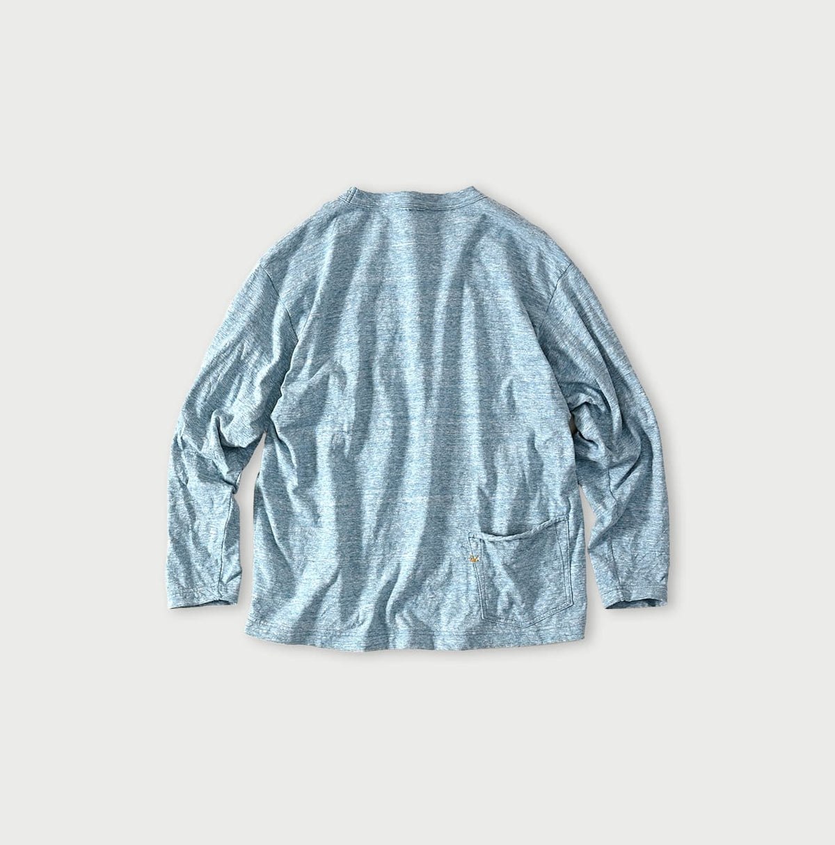 45R Ocean 908 Long Sleeve T-shirt (Top-dyed yarn)