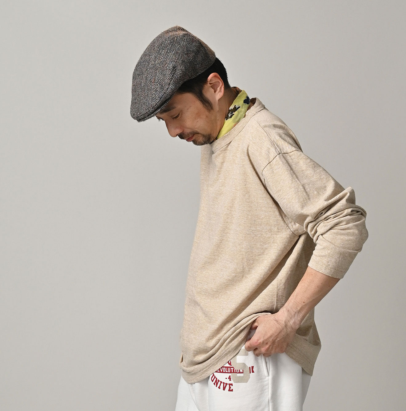 45R Ocean 908 Long Sleeve T-shirt (Top-dyed yarn)