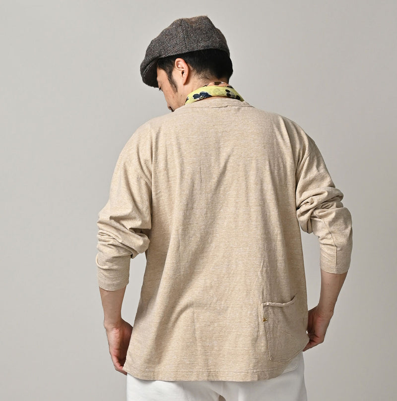 45R Ocean 908 Long Sleeve T-shirt (Top-dyed yarn)