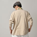 45R Ocean 908 Long Sleeve T-shirt (Top-dyed yarn)