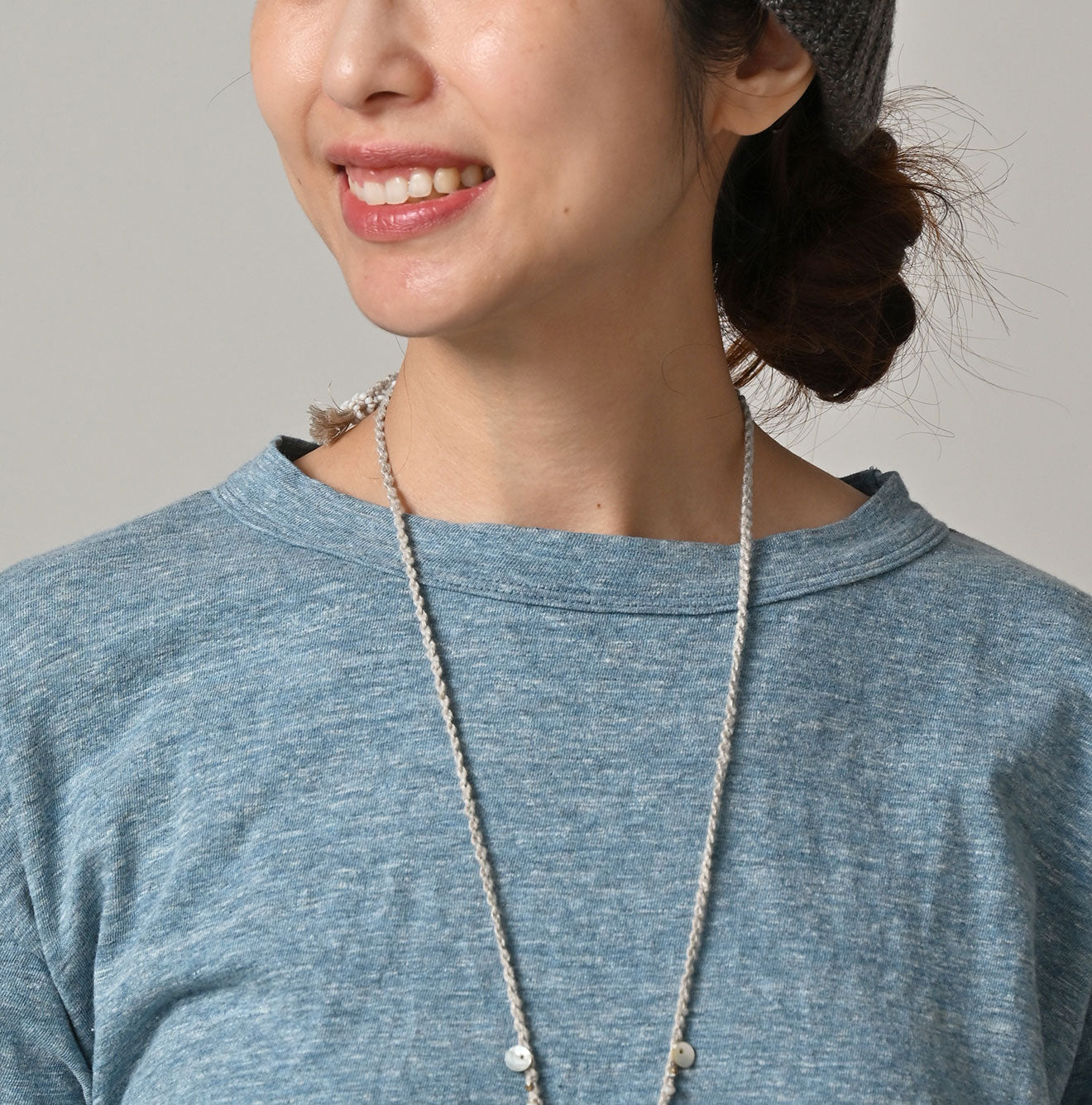 45R Ocean 908 Long Sleeve T-shirt (Top-dyed yarn)