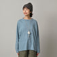 45R Ocean 908 Long Sleeve T-shirt (Top-dyed yarn)