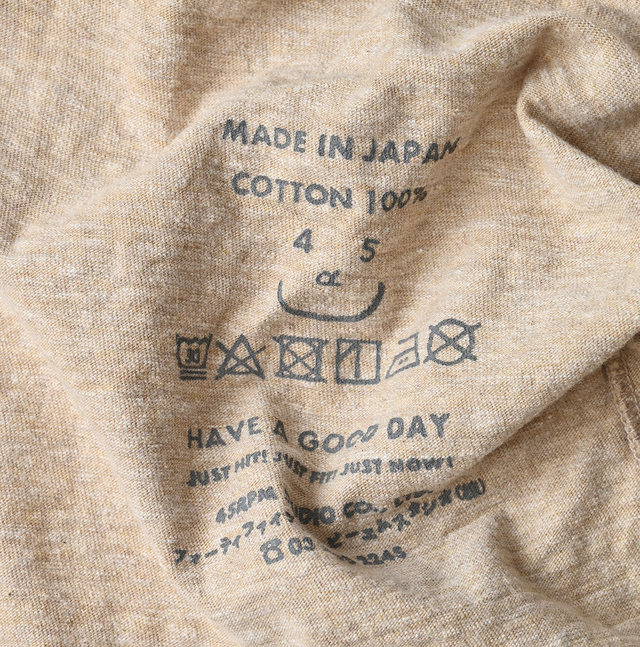 45R Ocean 908 Long Sleeve T-shirt (Top-dyed yarn)