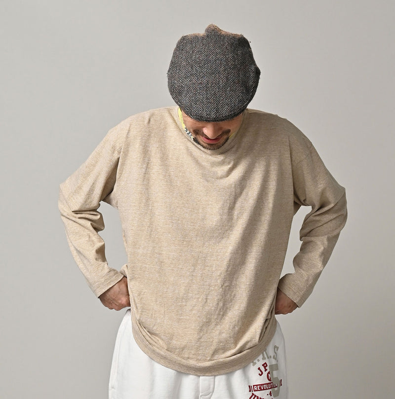 45R Ocean 908 Long Sleeve T-shirt (Top-dyed yarn) - Image 8