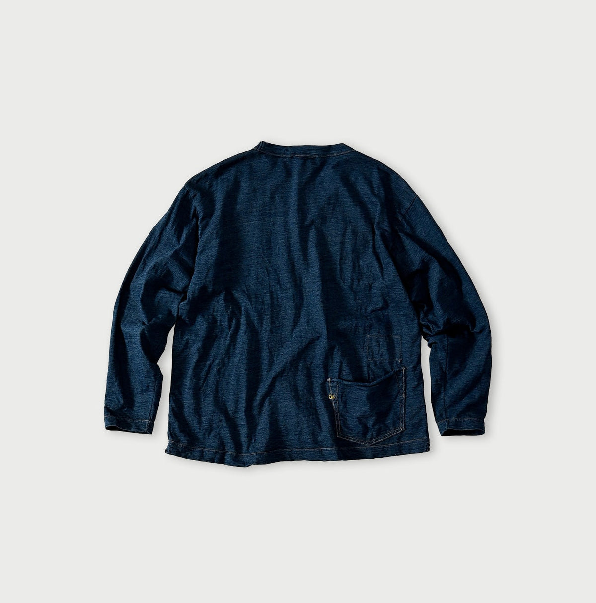 45R Indigo Ocean 908 Long Sleeve T-shirt Distressed